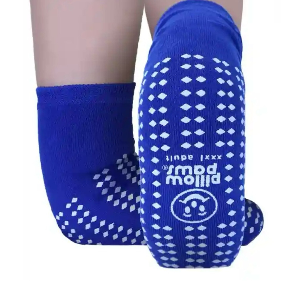 NEW 5 Pr Pillow Paws Bariatric no slip socks 3XL